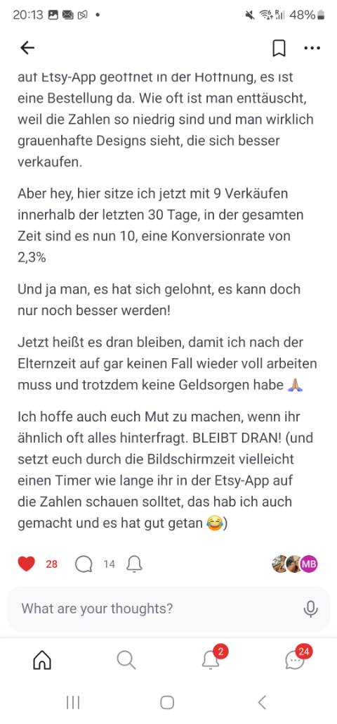 Erfahrungsbericht aus der Community, Screenshot 7