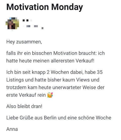 Erfahrungsbericht aus der Community, Screenshot 29