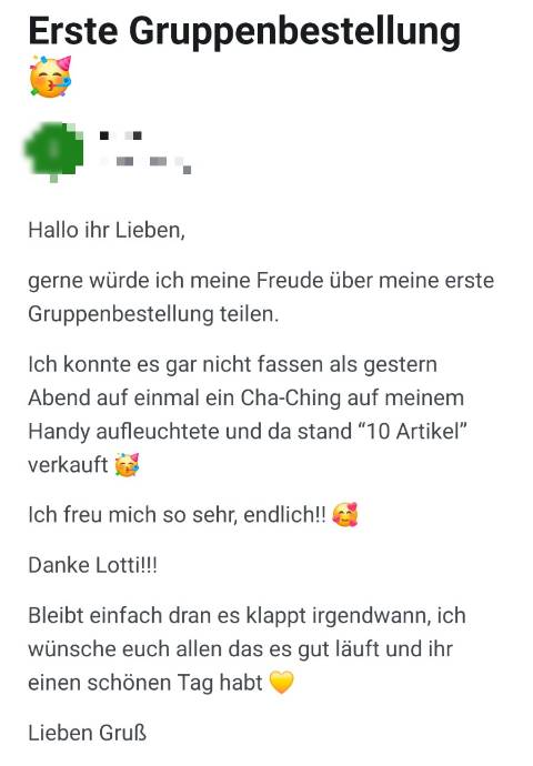 Erfahrungsbericht aus der Community, Screenshot 40