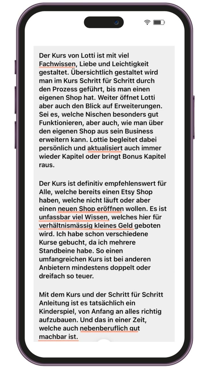Nachricht an Lotti: Mit der Schritt-für-Schritt-Anleitung ein Kinderspiel
