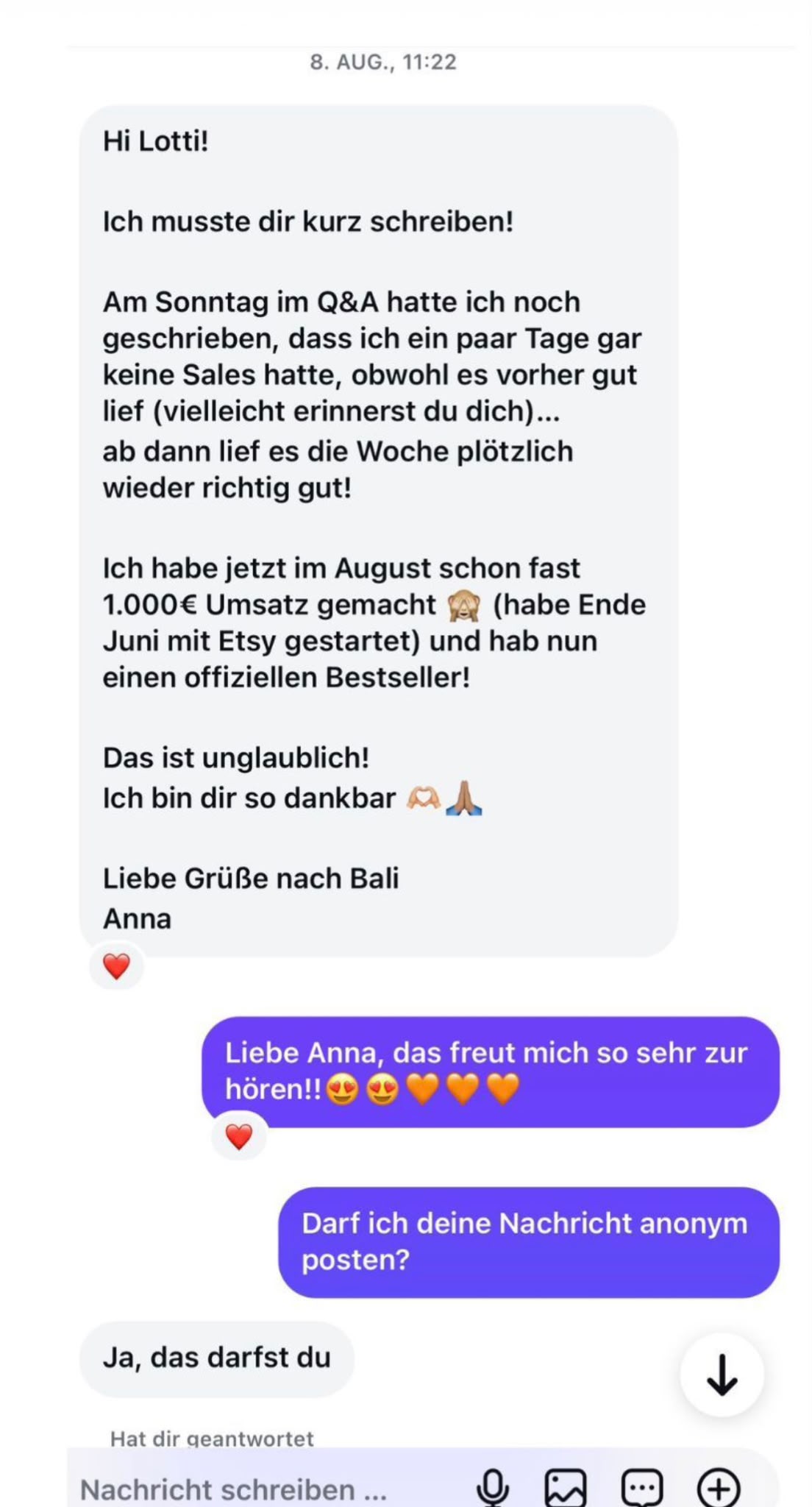 Fast 1.000 € im August